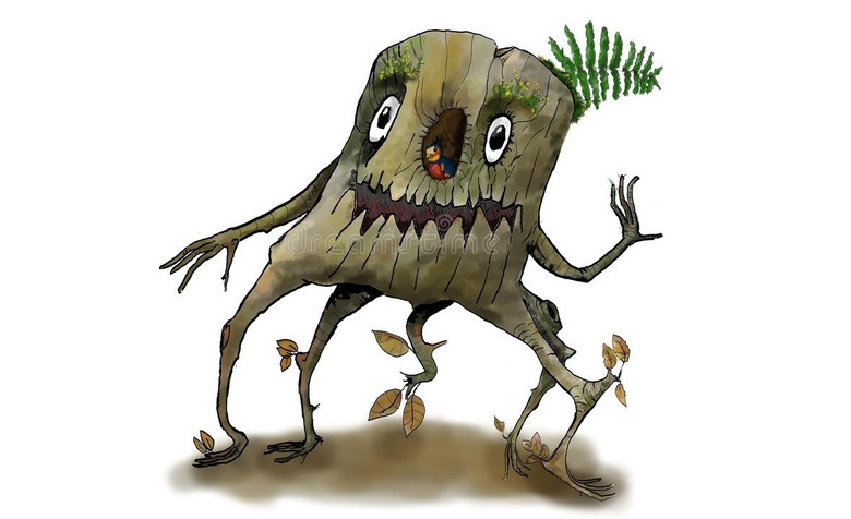 Черный слизистый шар с глазами и другие совершенно сюрреалистичные существа 1