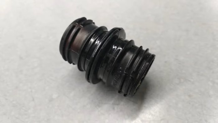 Развальцовка кончика проволоки для фиксации гайки