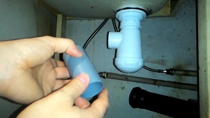 Как заменить гофру сифона на ПВХ-трубу: простой пошаговый ремонт