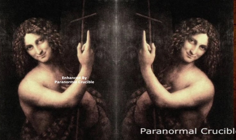 Портрет пришельца на картине да Винчи 1